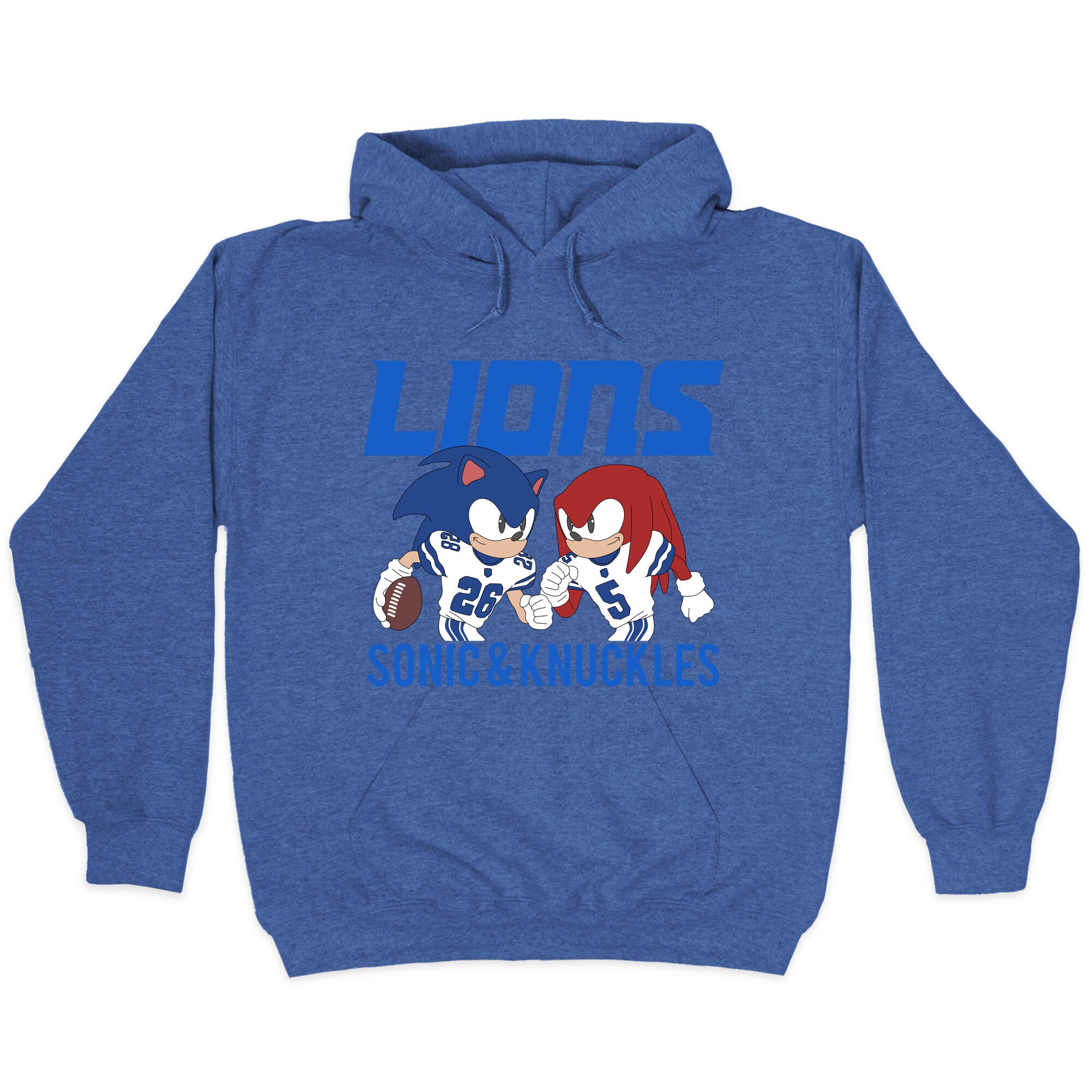 Lions Sonic and Knuckles Hoodie